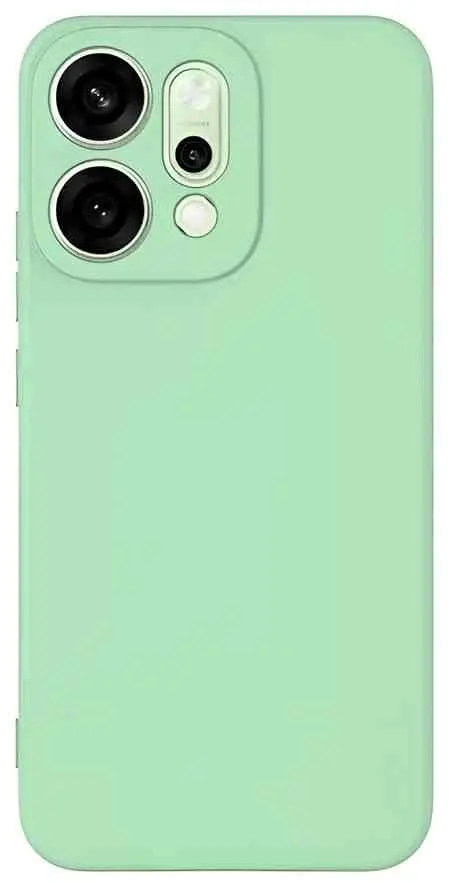 Чехол WOO Liquid Silicone Oppo Reno 14 (WOOCLSR14GR), зеленый на tehnoparc.md Чехол WOO Liquid Silicone Oppo Reno 14 (WOOCLSR14GR), зеленый