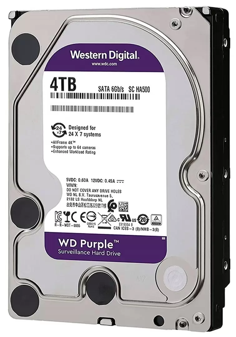 Disc rigid WD Purple WD43PURZ 3.5", 4TB