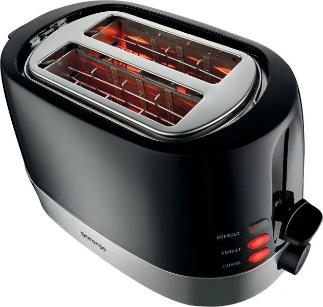 Prăjitor de pâine Gorenje T850BK, negru/gri
