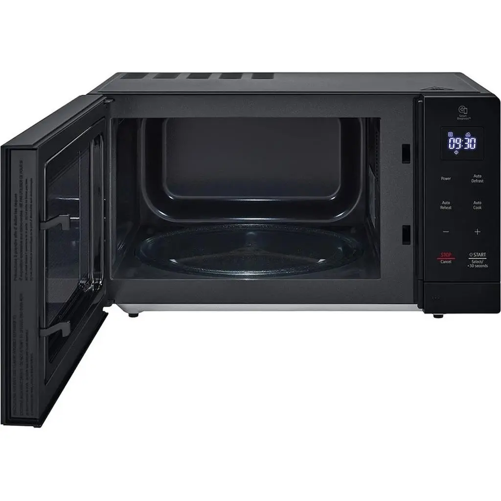 Cuptor cu microunde LG MS3032JAS, negru