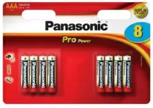 Батарейка Panasonic Pro Power AAA, 8шт