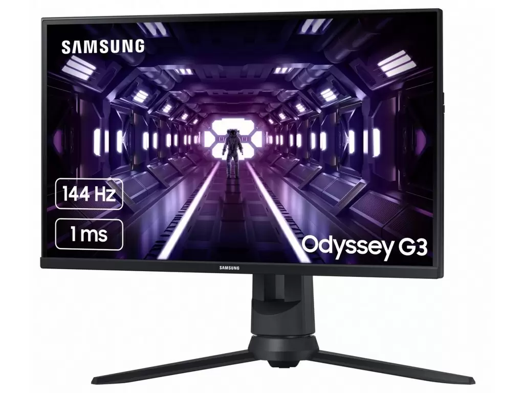 Монитор Samsung LF24G33TFWIXCI, черный