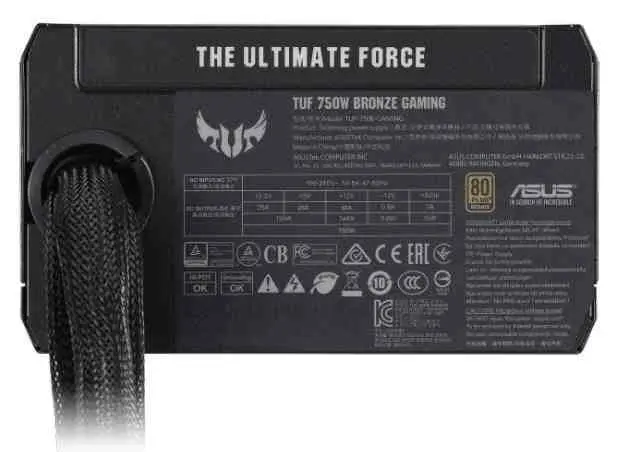 Блок питания Asus TUF-GAMING-750B