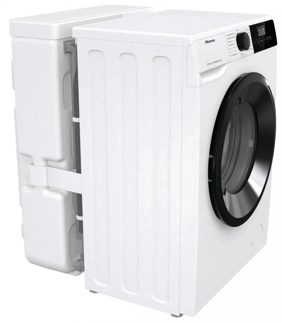 Maşină de spălat rufe Hisense WFQP6012VMIRV, alb