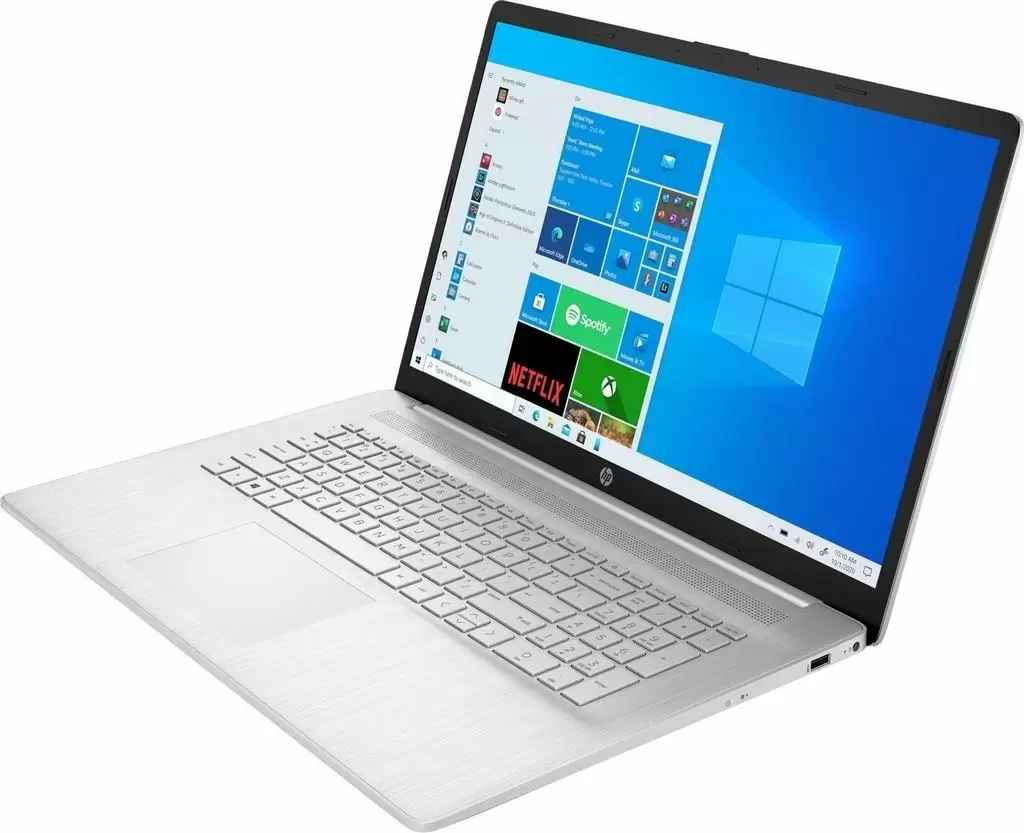 Laptop HP Laptop 17 17-cn2044cii (17.3"/FHD/Core i5-1235U/16GB/512GB/Intel Iris Xe), argintiu