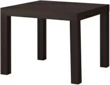 Журнальный столик IKEA Lack 55x55см, черно-коричневый