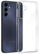 Husă de protecție WOO Soft TPU Samsung A16 4G Clear (WOOCSCSAMA16CL), transparent