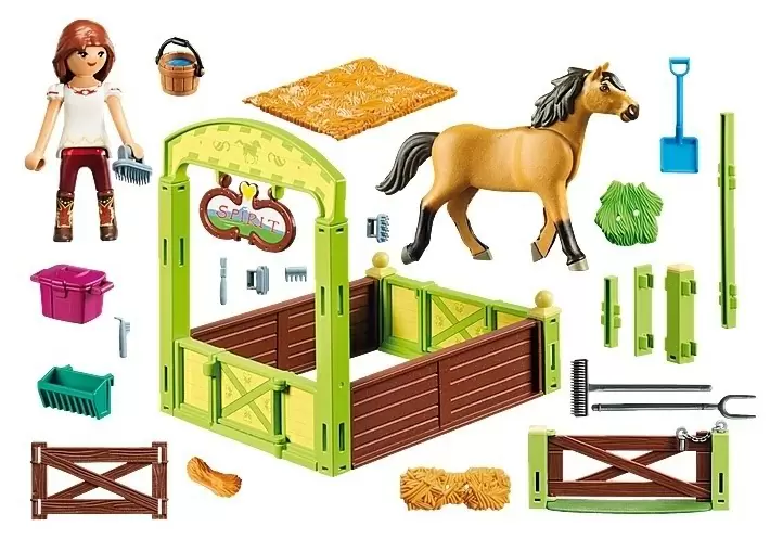 Set jucării Playmobil Horsebox Chicalinda