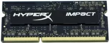 Memorie Kingston HyperX IMPACT 4GB DDR3-1600MHz, 204pin, CL9-9-9, 1.35V