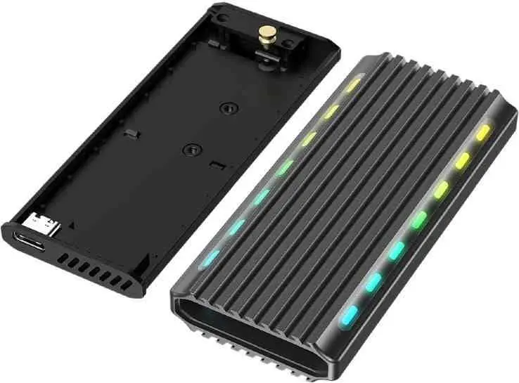 Внешний бокс Gembird EE2280-U3C-03, черный