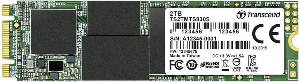 Disc rigid SSD Transcend 830S M.2 SATA, 2TB