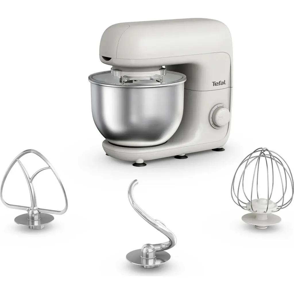 Кухонный комбайн Tefal QB160138, белый на tehnoparc.md Кухонный комбайн Tefal QB160138, белый