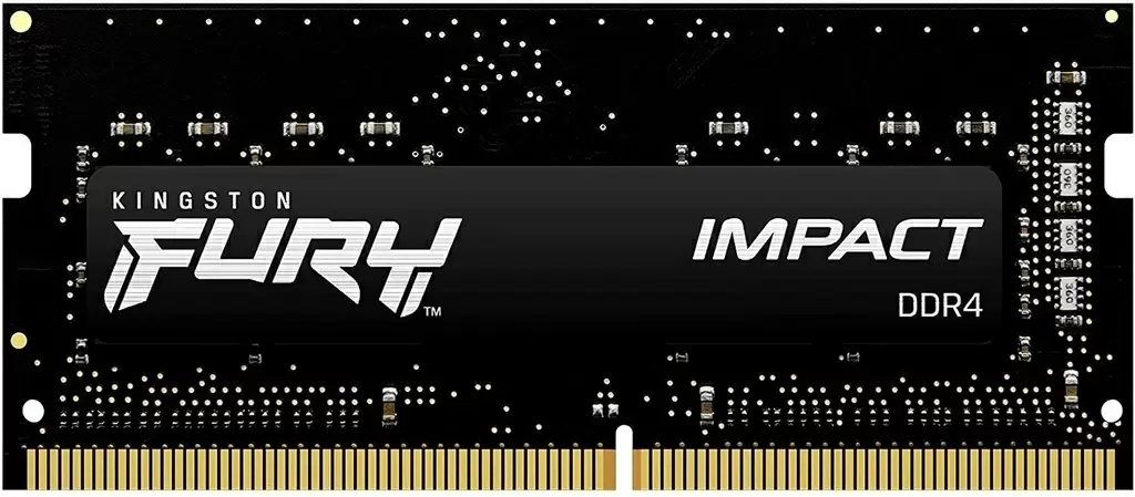 Оперативная память SO-DIMM Kingston Fury Impact 16GB (2x8GB) DDR4-2666MHz, CL15, 1.2V