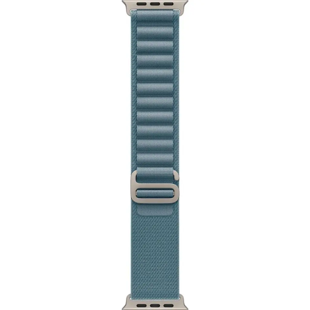 Умные часы Apple Ultra 3 Natural Titanium Case with Light Blue Alpine Loop - Medium, MEWM4