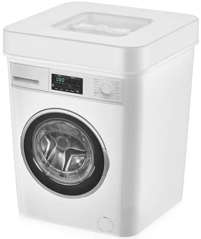 Корзина с крышкой Polite VC069 3.5л, белый