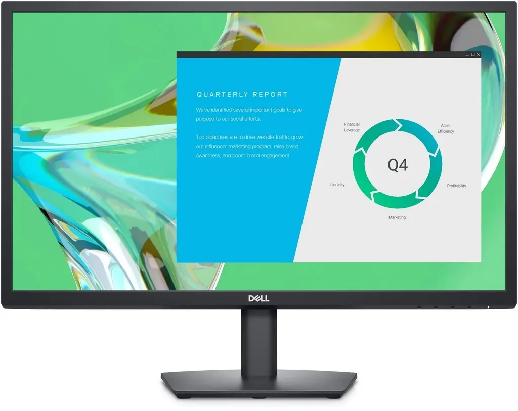 Monitor Dell E2422HN, negru