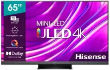 Телевизор Hisense 65U8HQ, черный