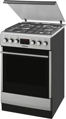 Aragaz Hansa FCMS58228, inox/negru