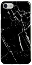 Husă de protecție I-Paint Hard Case iPhone 7/8 Marble, negru