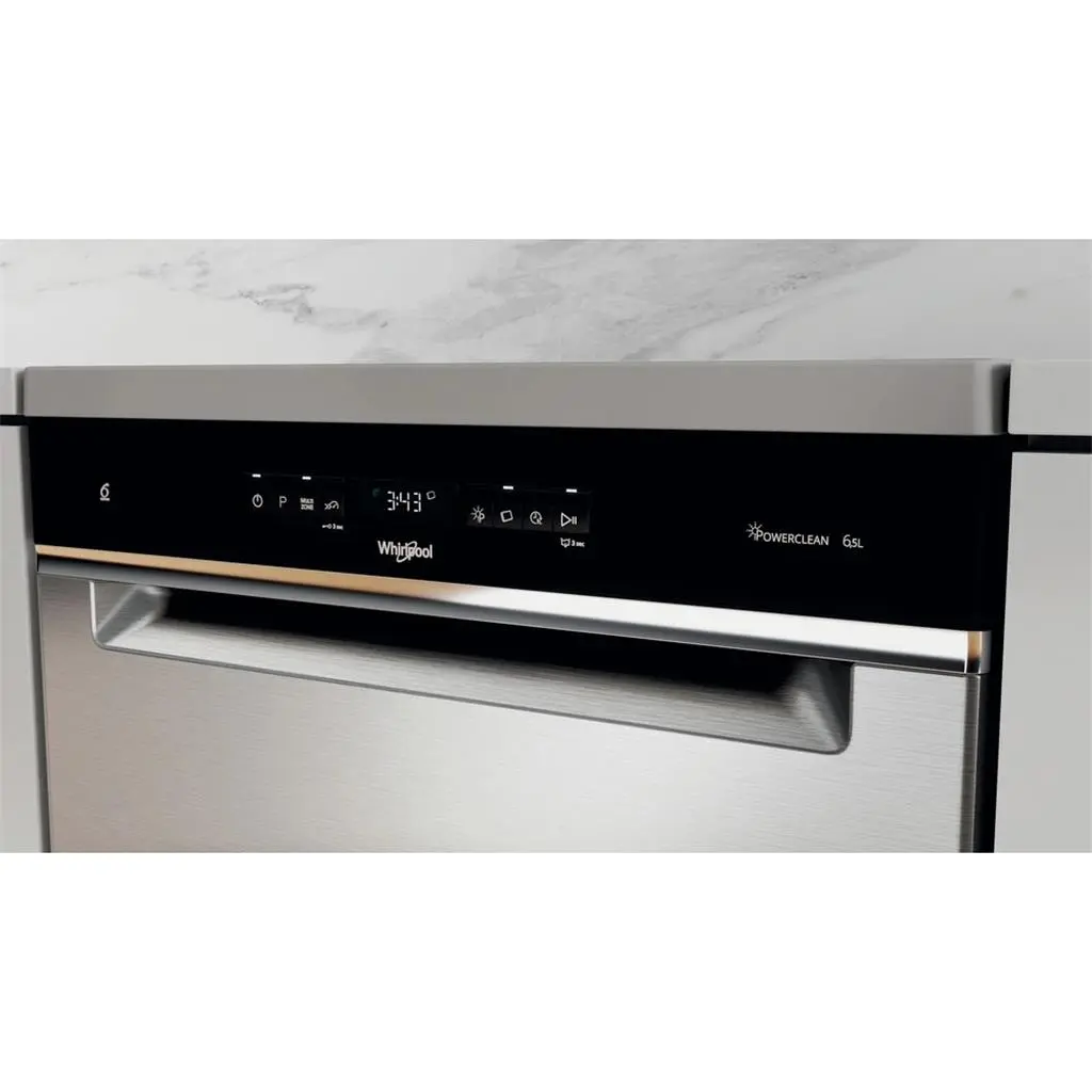 Посудомоечная машина Whirlpool WFO 3T233 P 6.5 X, нержавеющая сталь