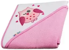 Полотенце для детей Akuku A1233 80x80см, розовый