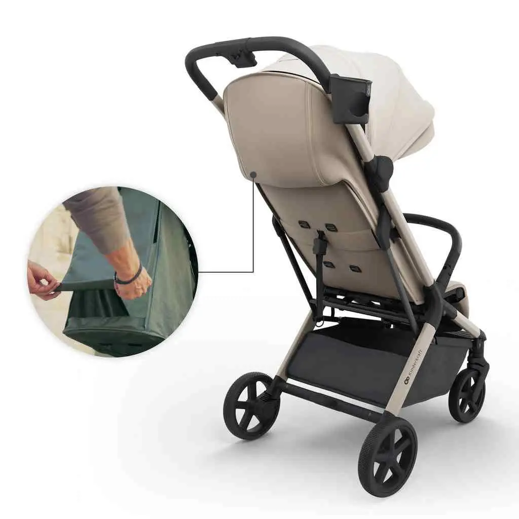 Коляска KinderKraft Nubi 3, бежевый