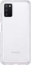 Чехол Samsung Soft Clear cover Galaxy A03s, прозрачный на tehnoparc.md Чехол Samsung Soft Clear cover Galaxy A03s, прозрачный