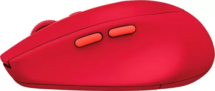 Mouse Logitech M590 Multi-Device Silent, roșu