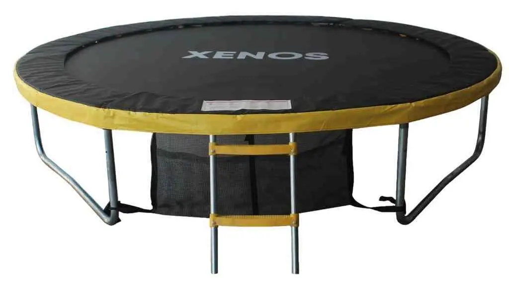 Батут Xenos XT-10FT 305cm, черный/желтый