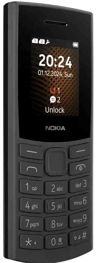 Telefon mobil Nokia 105 4G (2024) DS, gri