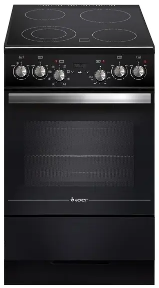 Aragaz electric Gefest 5560-03 0158, negru pe tehnoparc.md Aragaz electric Gefest 5560-03 0158, negru