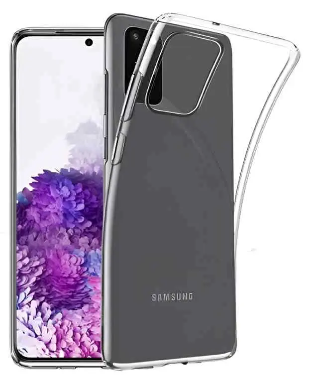 Husă de protecție Helmet TPU Soft Samsung S20 Plus Clear (HMT-CTSS20PSCL), transparent
