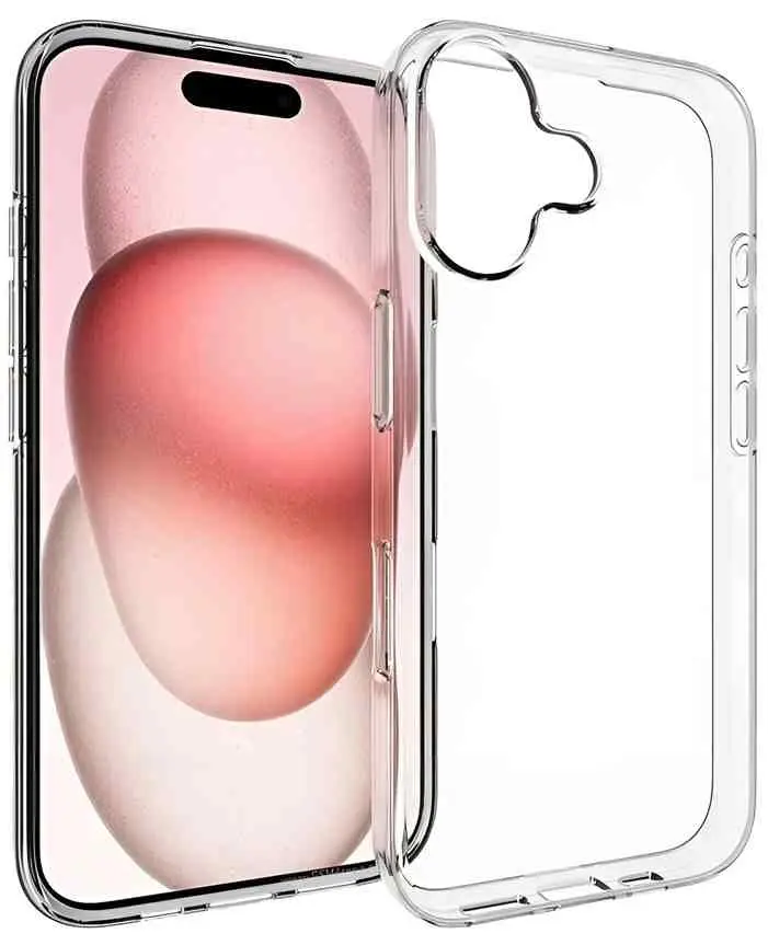Чехол WOO Soft TPU iPhone 17 Clear (WOCASOIP17CL), прозрачный