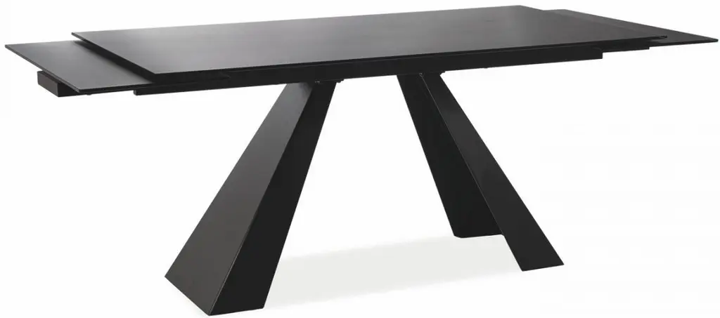 Masă Signal Salvadore 160, negru mat pe tehnoparc.md Masă Signal Salvadore 160, negru mat