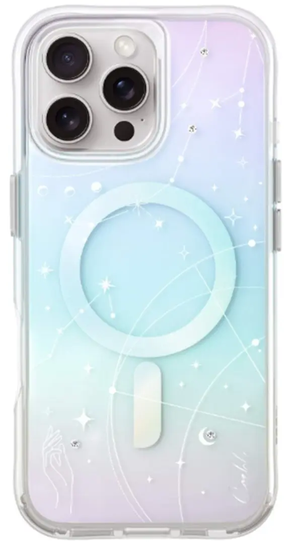 Husă de protecție Uniq Case for iPhone 16 Pro Max Coehl with Magclick Charging, transparent