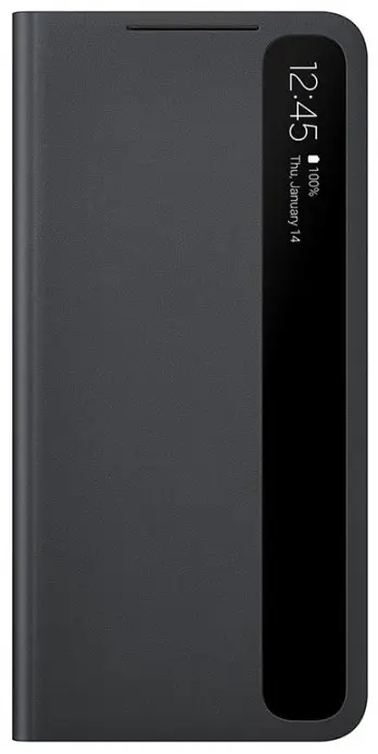 Чехол Samsung Smart Clear View Cover Galaxy S21, черный