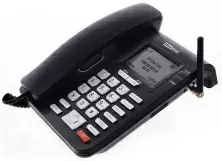 Проводной телефон Maxcom MM28DHS, черный