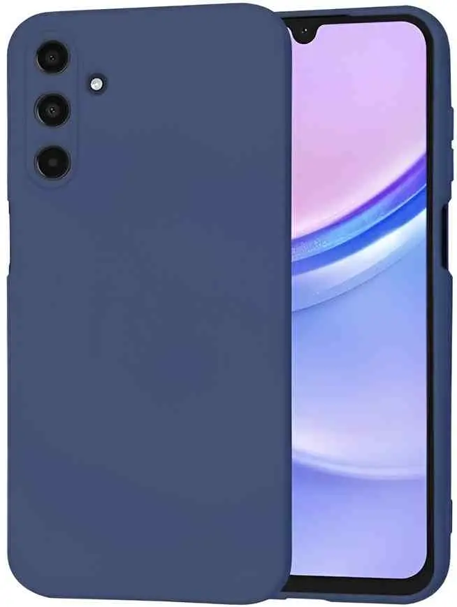 Чехол WOO Liquid Silicone Samsung A16 4G (WOOCLSSAMA16BL), синий