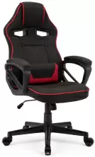 Геймерское кресло Sense7 Knight Fabric, черный/красный