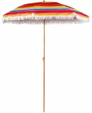 Umbrelă de gradină Royokamp Beach&Garden 180cm, roșu/galben