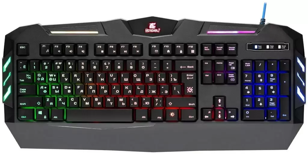Клавиатура Defender Werewolf GK-120DL, черный