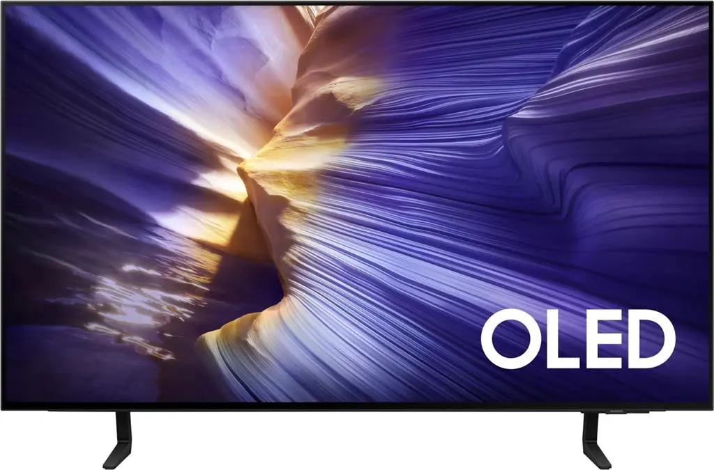 Телевизор Samsung QE42S90FAEXUA, черный, черный