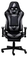 Scaun gaming 1stPlayer FK3, negru/gri