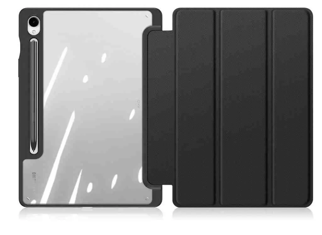 Husă pentru tabletă Dux Ducis Tablet Case Samsung Tab S9/S9FE Toby, negru