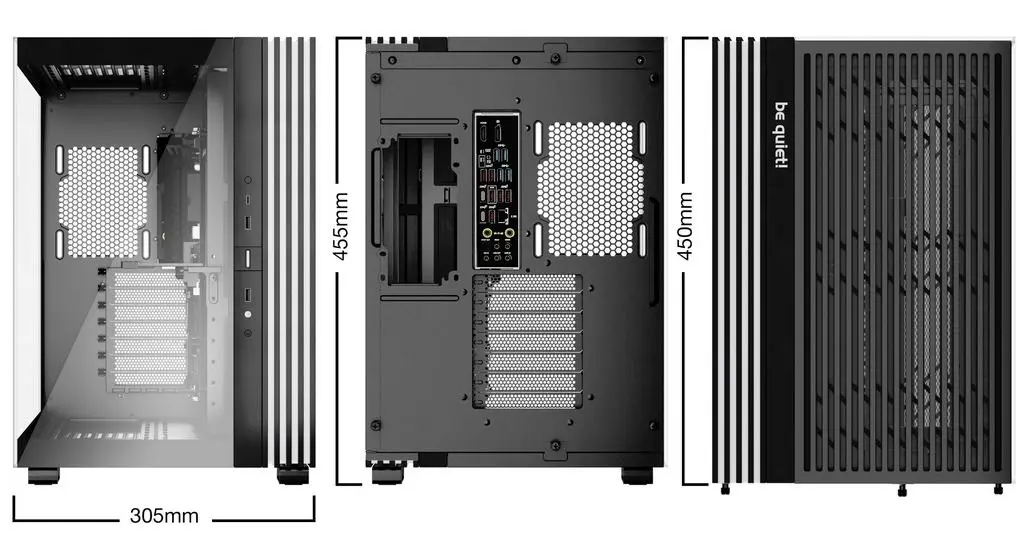 Carcasă Be quiet Ligh Base 600 DX, negru