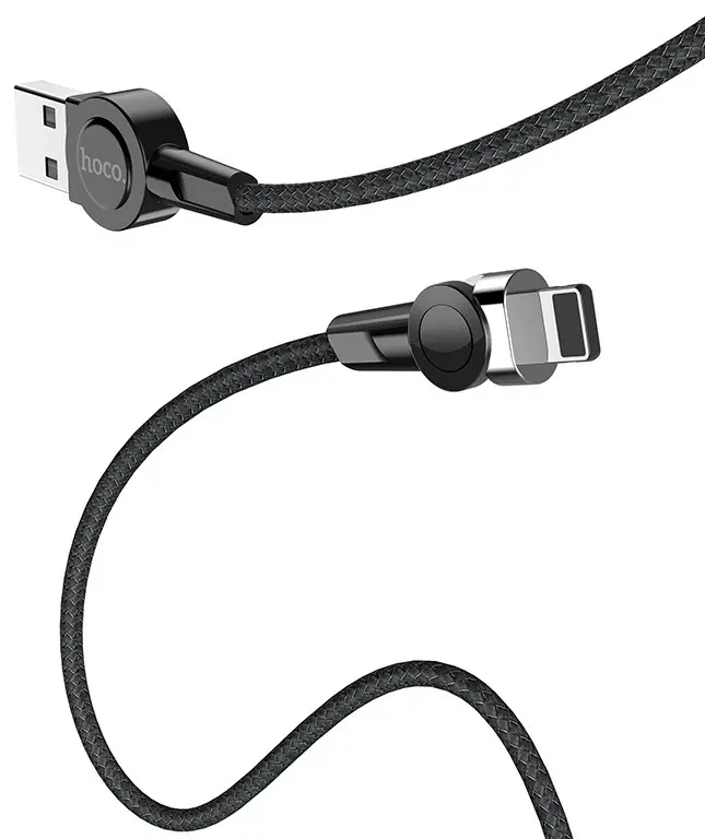 USB Кабель Hoco S8 Magnetic For Lightning, черный