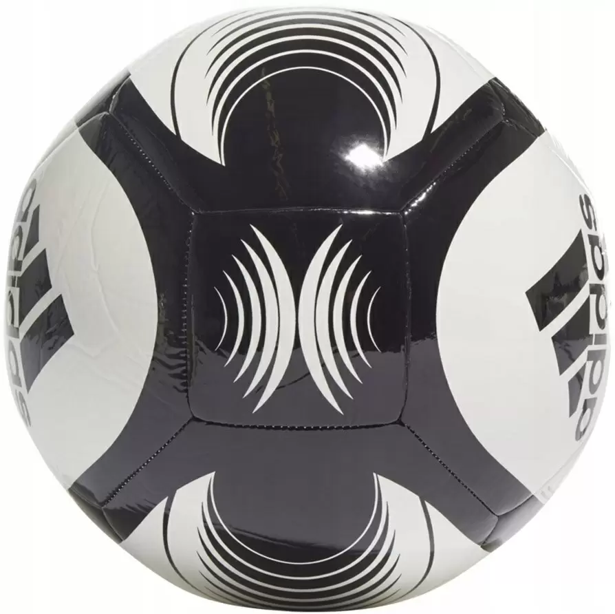 Мяч футбольный Adidas Starlancer Club GK3499 size 5, белый/черный
