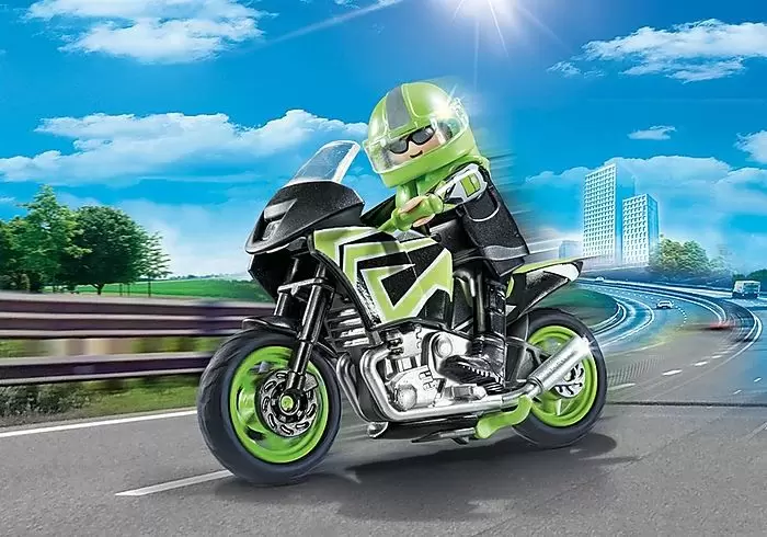 Игровой набор Playmobil Motorcycle With Rider