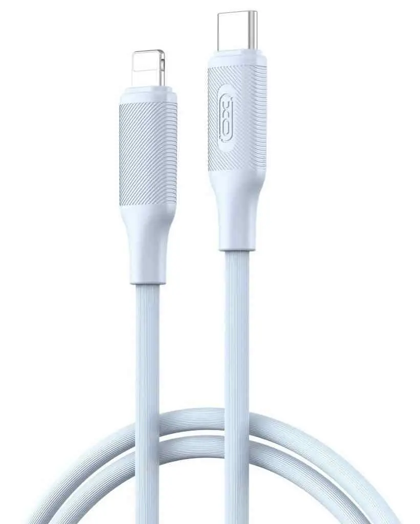 USB Кабель XO Type-C to Lightning NB-Q265A, голубой