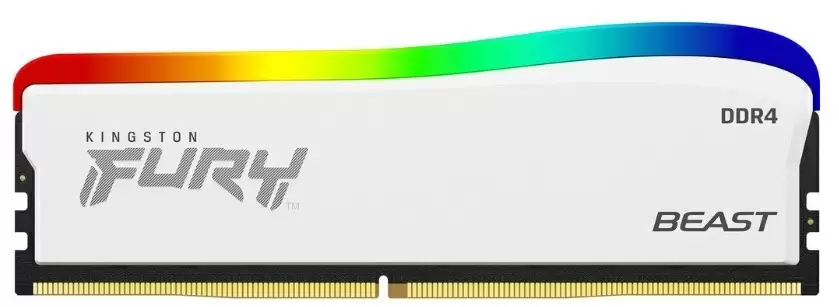 Memorie Kingston Fury Beast RGB 16GB (2x8GB) DDR4-3200MHz, CL16, 1.35V